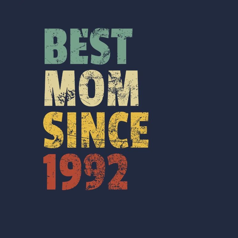Beste Mutter seit 1992 Muttertags-Slogan-Zitat