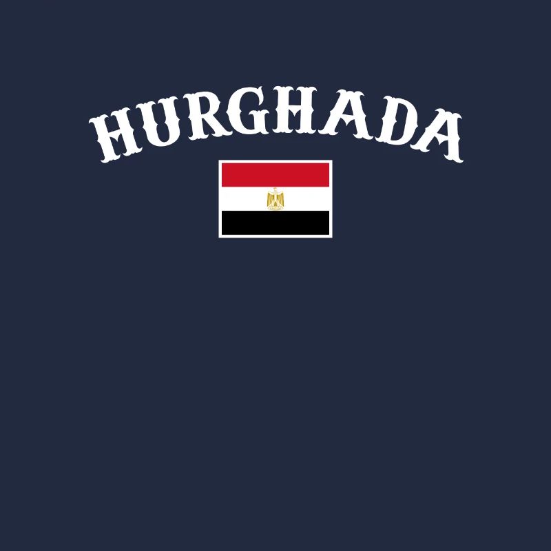 Hurghada, Égypte, Drapeau égyptien, Égyptien