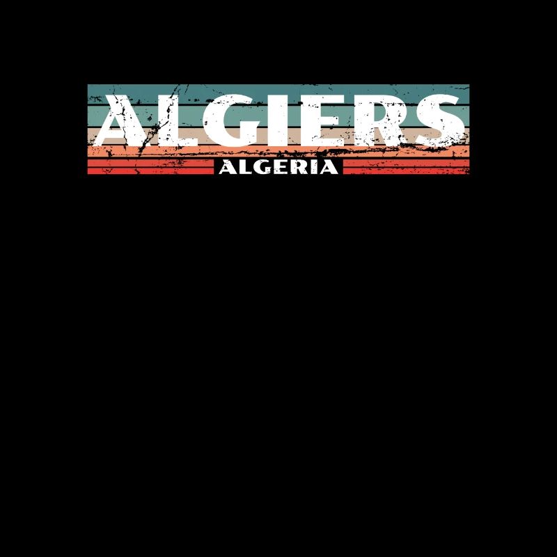Algiers Vintage Algerien Retro Algerische