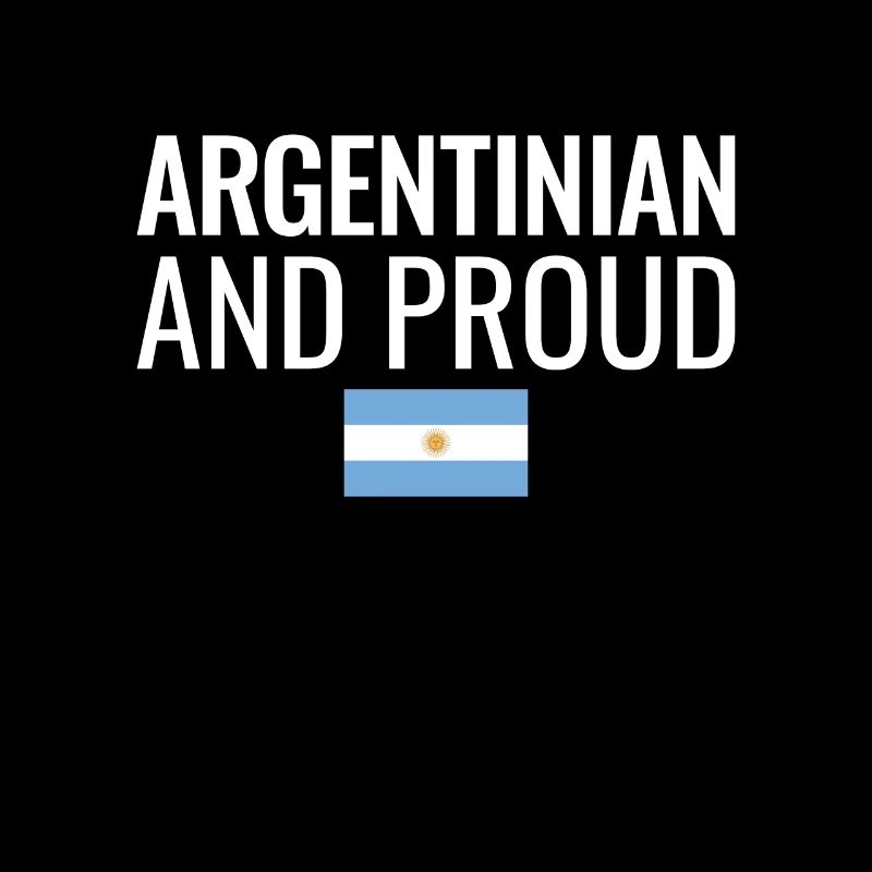 Argentinian And Proud Argentinien Flagge