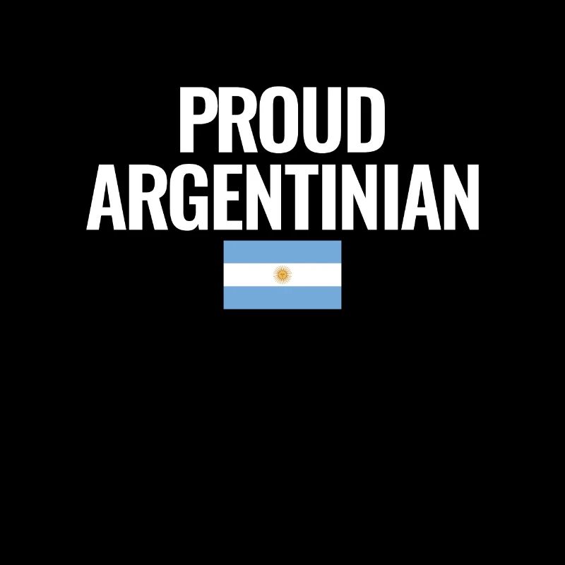Proud Argentinian Argentinien Argentinische Flagge