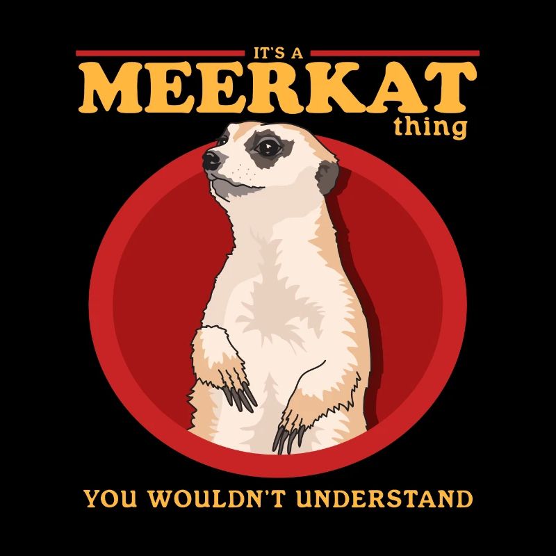 Erdmännchen Lustiges Erdmännchen Geschenk