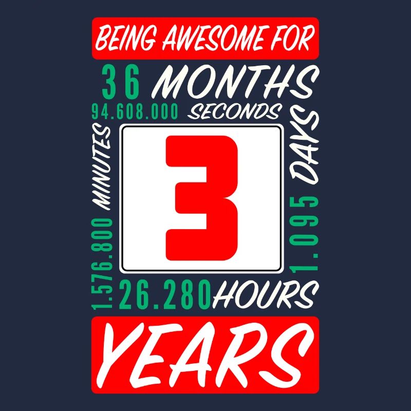 Enfants 3 Ans Anniversaire Mois Heures