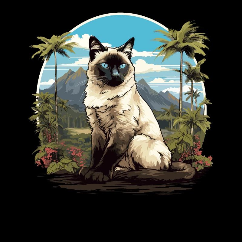 Chat balinais Balinesenkatze