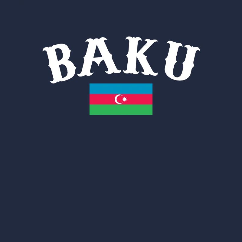 Bakou Azerbaïdjan Drapeau de l’Azerbaïdjan
