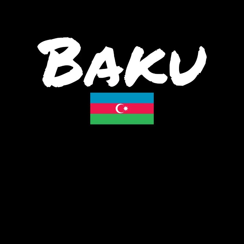 Bakou Azerbaïdjan Drapeau de l’Azerbaïdjan