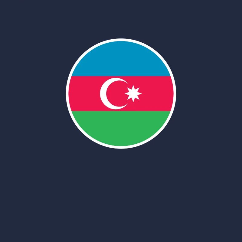 Aserbaidschan Aserbaidschanische Flagge