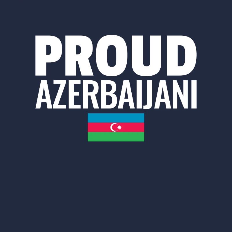 Fier drapeau azerbaïdjanais de l’Azerbaïdjan