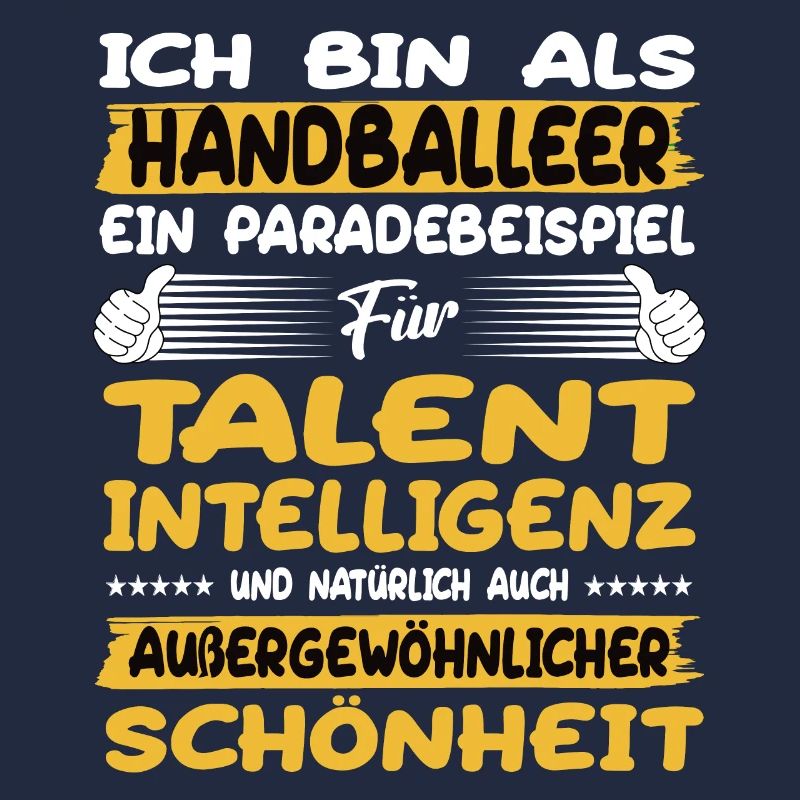 Handballer ein Paradebeispiel Handball