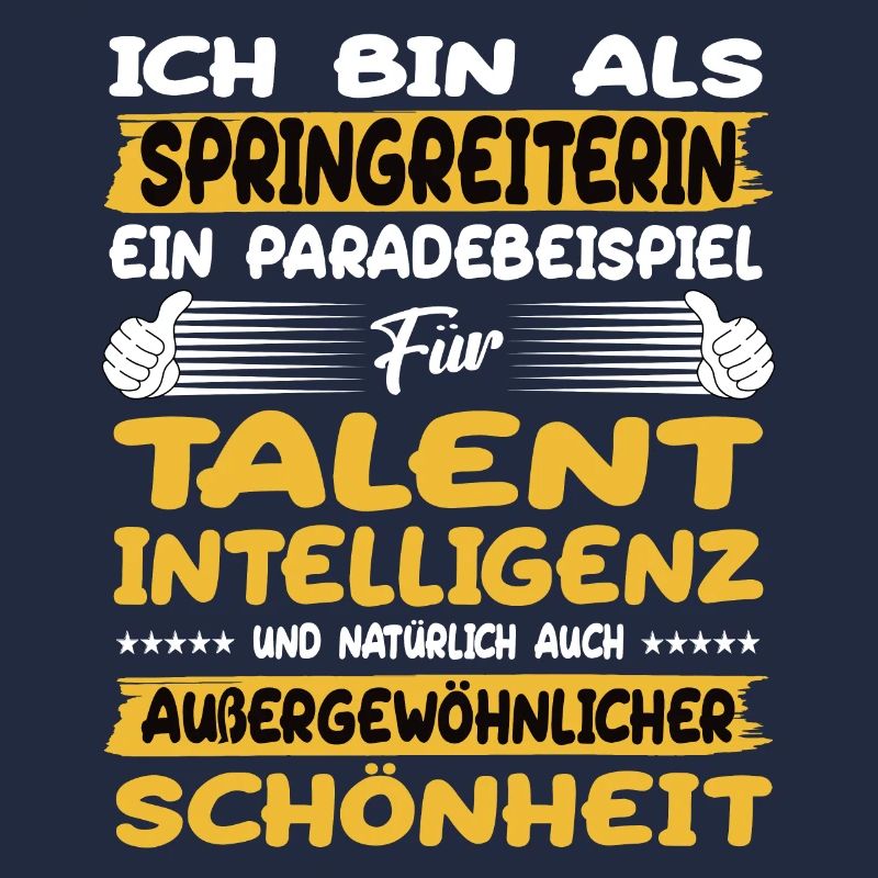 Springreiterin ein Paradebeispiel Springreiten