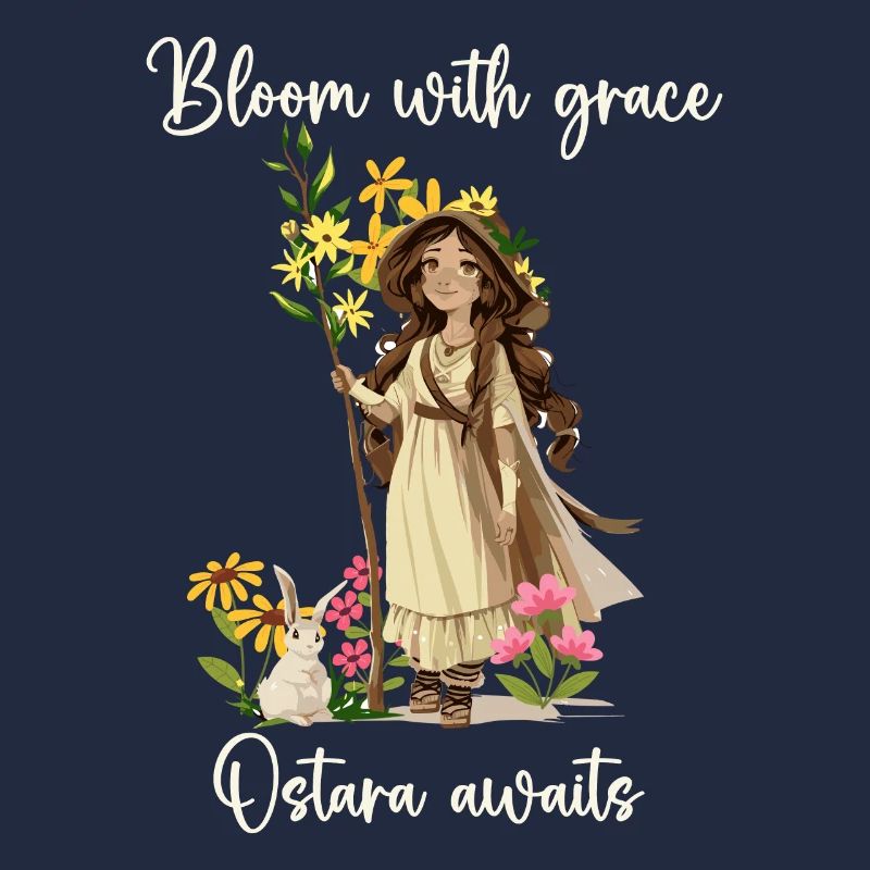 Ostara Witch Moon Eostre Printemps Oriental