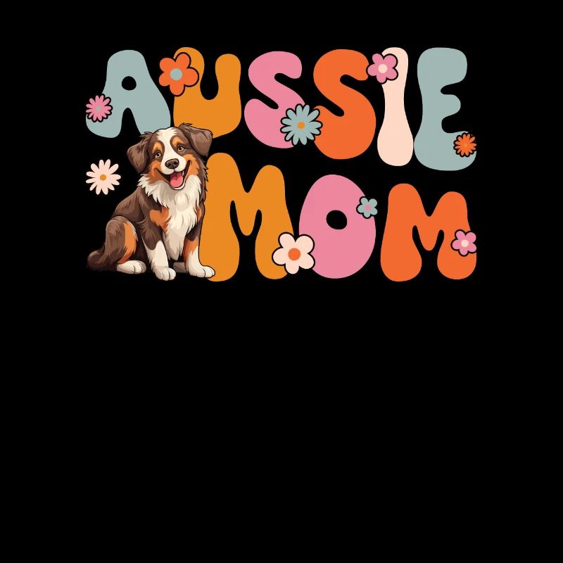Australian Shepherd Red Tri Groovy Aussie mom