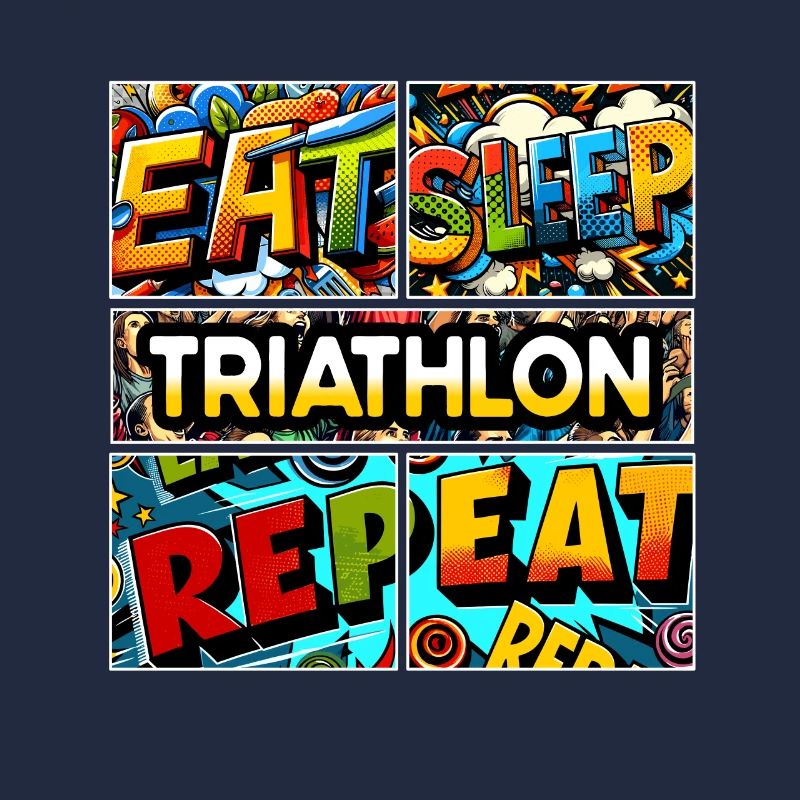 Manger dormir Triathlon répéter