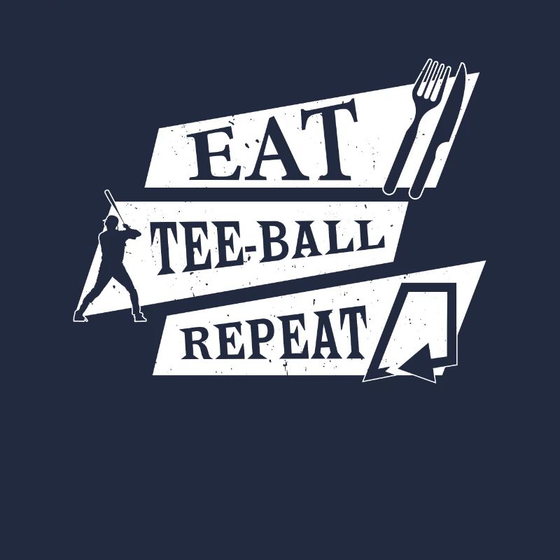 Eat Tee-ball Repeat - Tee-ball Game
