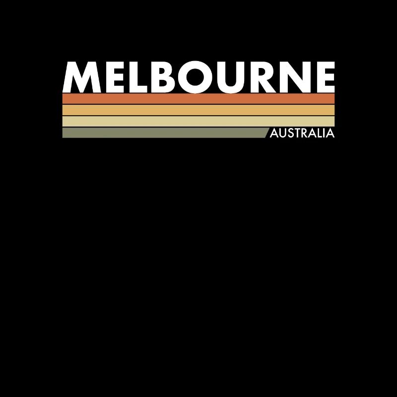 Melbourne Australie Rétro Australie Australienne