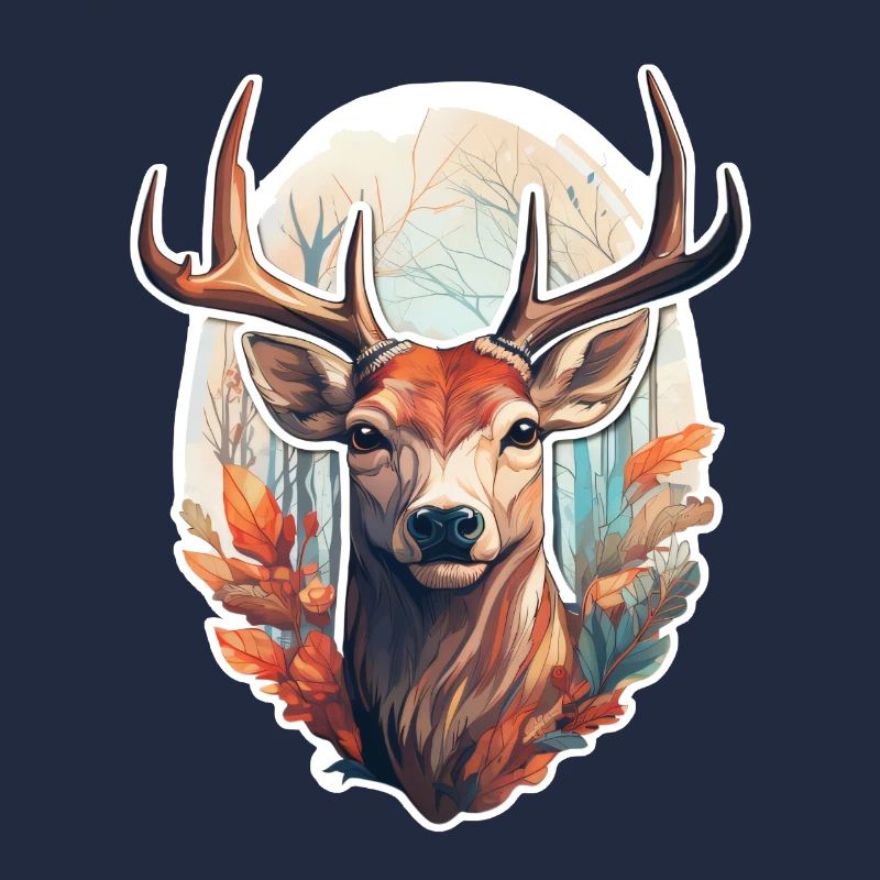 Tête de cerf