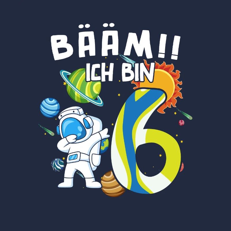 Bääm Ich bin 6 Astronaut