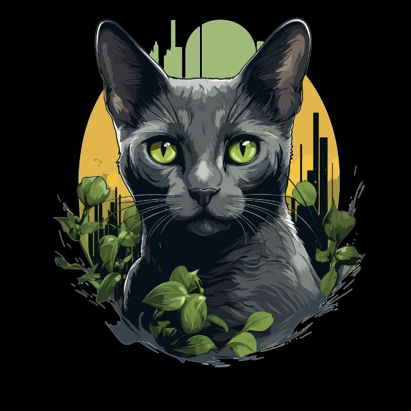 Korat Chaton Korat Chat
