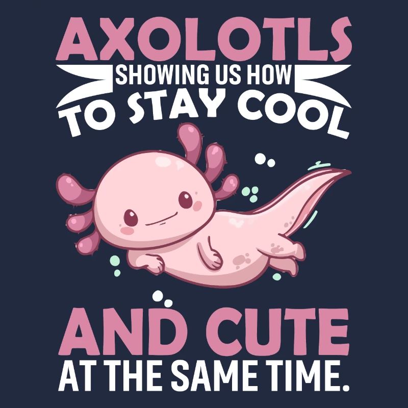 Axolotls : nous montrer comment rester cool et mignon à