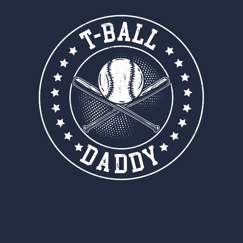 T-Ball Daddy Teeball Player Teeball Dad