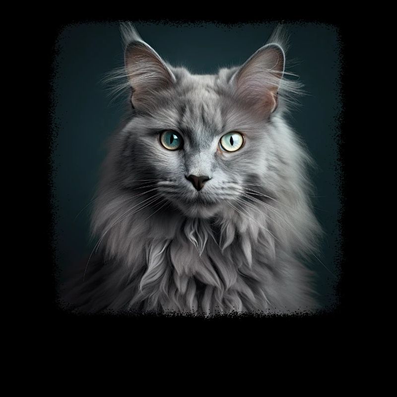 Nebelung Kätzchen Nebelung Katze