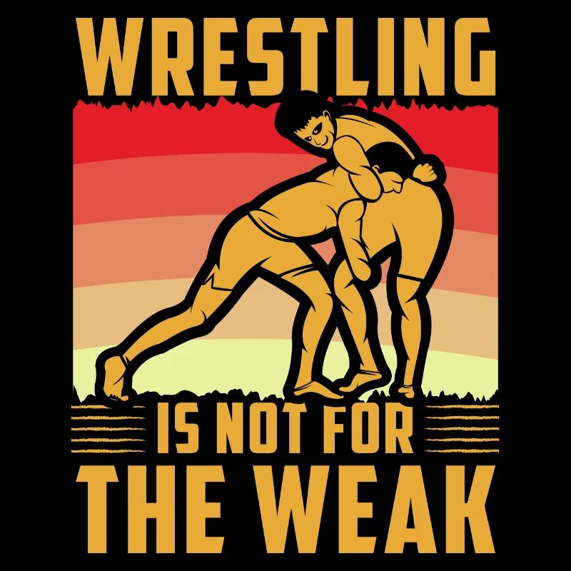 Wrestling is not for the weak