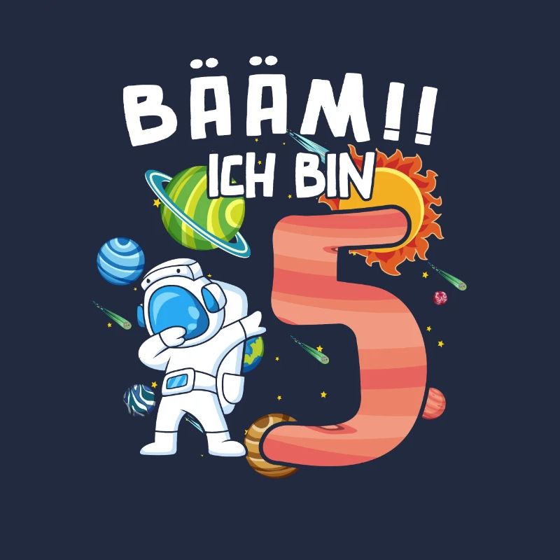 Bääm Ich bin 5 Astronaut