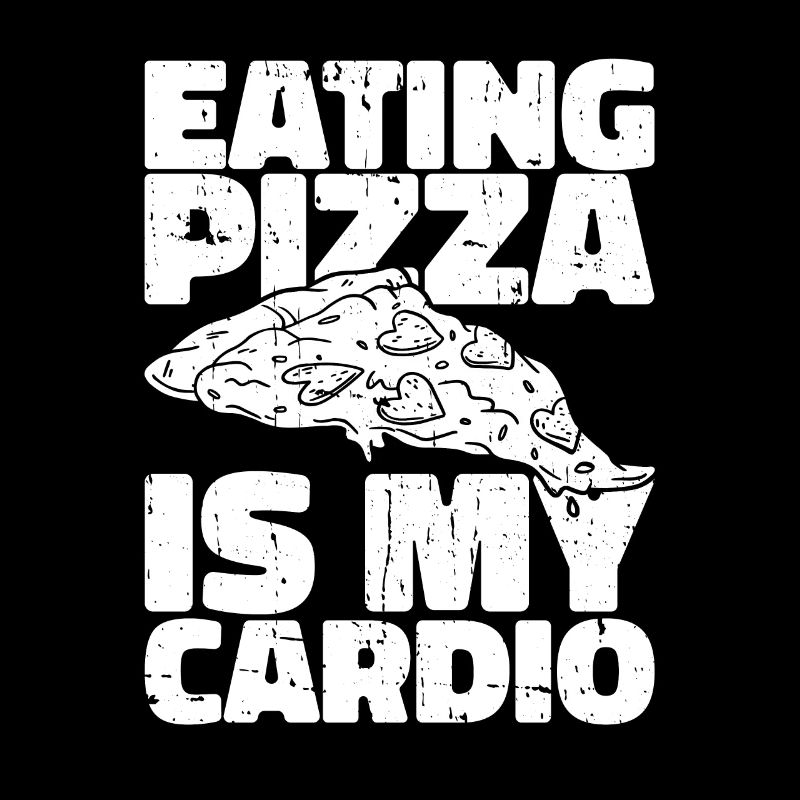 Pizza Funny Cardio Citation