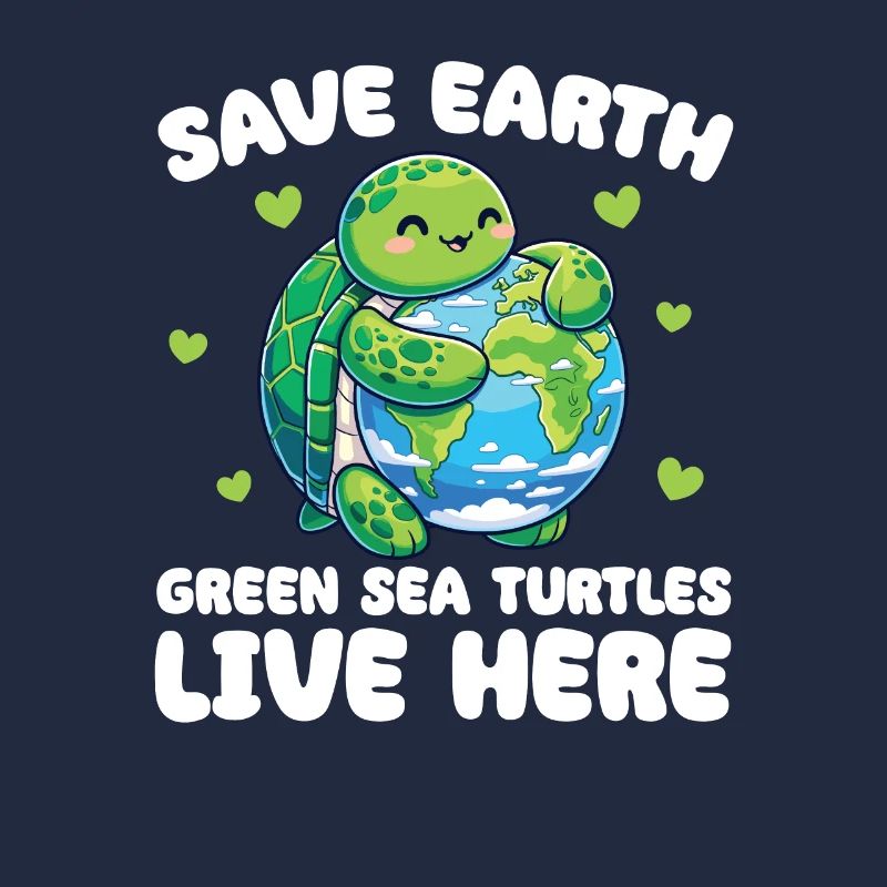 C’est la seule planète Tortue de mer verte