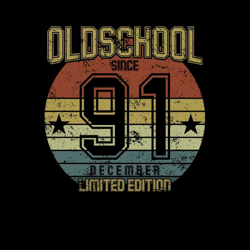 December 1991 - Geburtstag im Dezember Oldschool