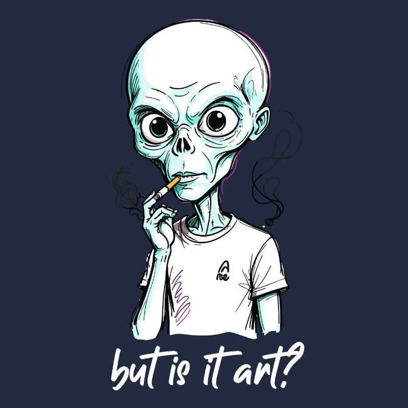 Funny Alien Saying Humorous Alien