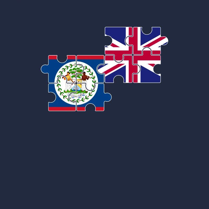 Belize Royaume-Uni Drapeau britannique du Belize