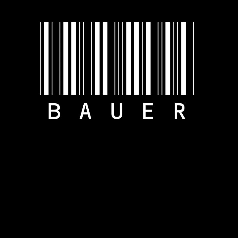Classic Black and White Barcode Style Bold Stateme