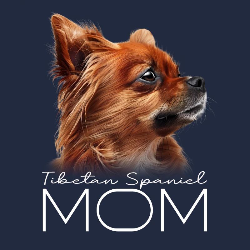 Tibetan Spaniel Mom