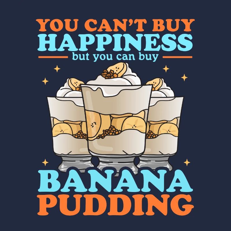 Bananenpudding Bananen Pudding Geschenk
