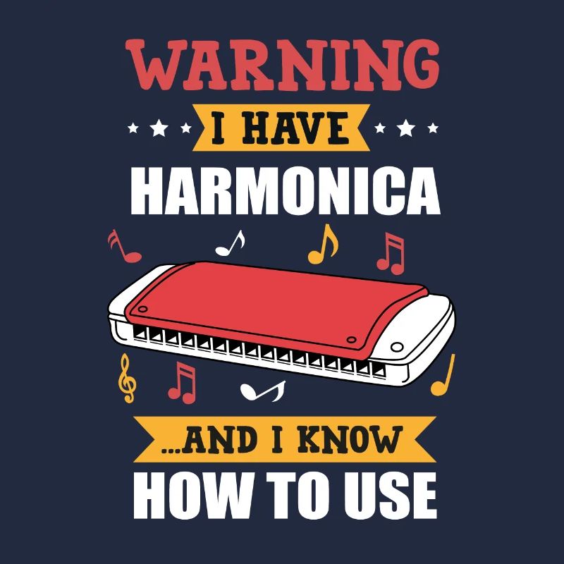 Funny Harmonica Harmonist Musician Saying Gift