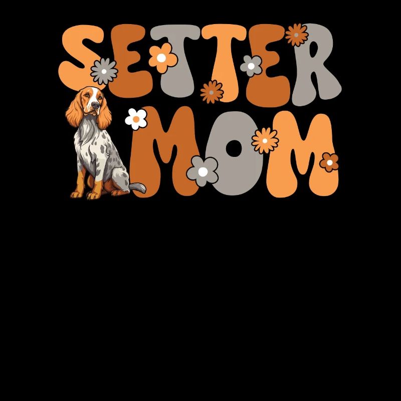 Setter anglais Groovy Setter maman