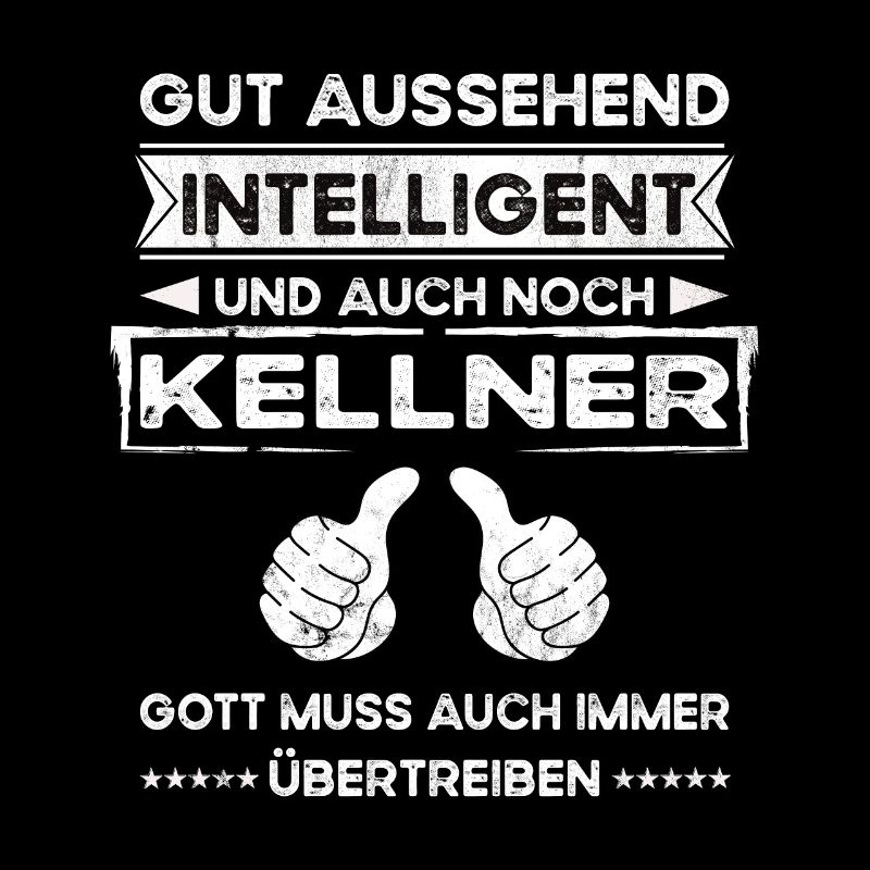 Kellner Gut Aussehend Intelligent