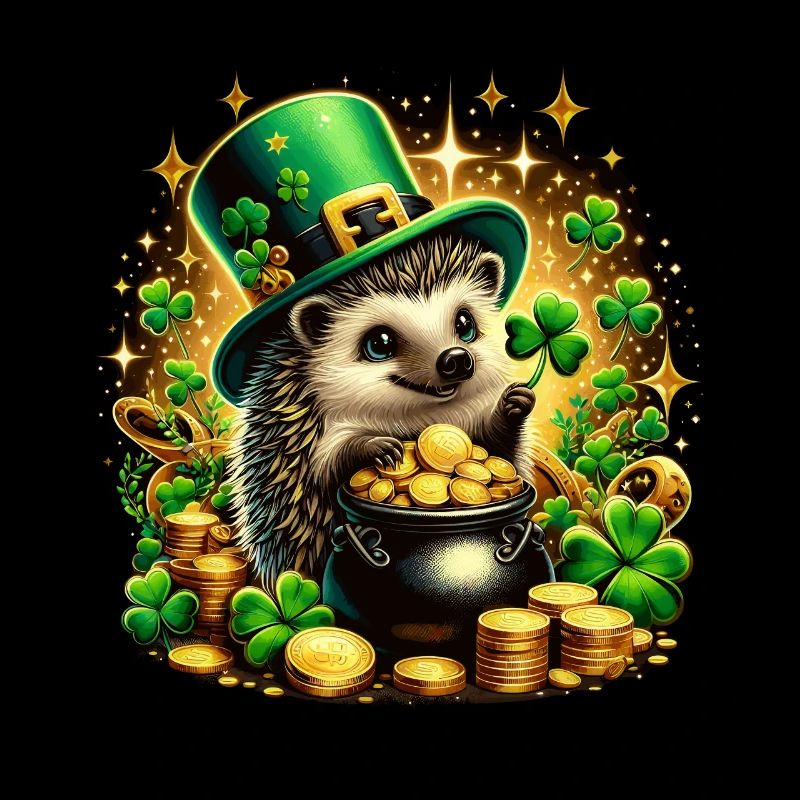 Igel Goldtopf