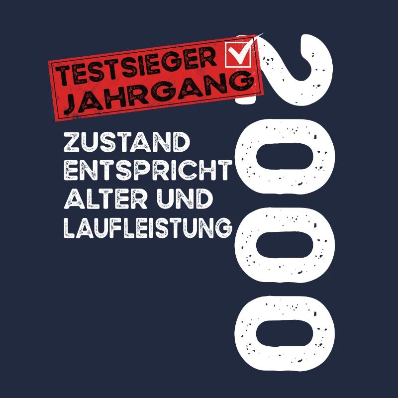 Gagnant du test d’anniversaire de 24 ans Vintage 2000