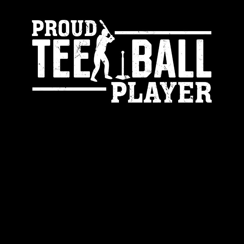 Tee-ball Game Tball Player - Proud Tee-ball Player