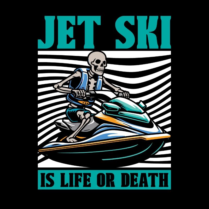 Jet Ski Skeleton