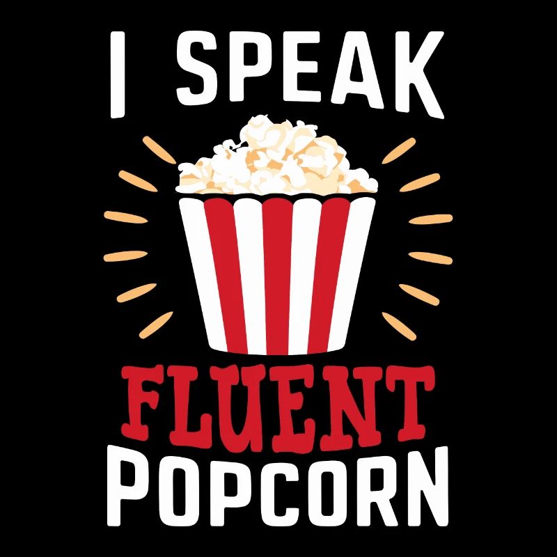 Lustiger Popcorn-spruch, Binge-watching-popcorn