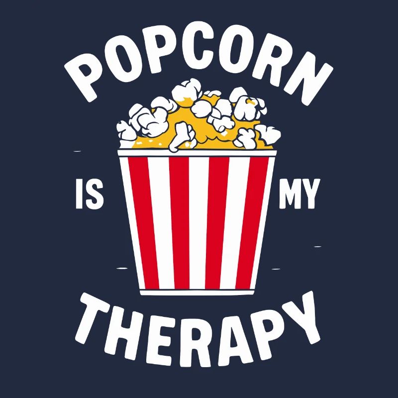Lustiger Popcorn-spruch, Binge-watching-popcorn