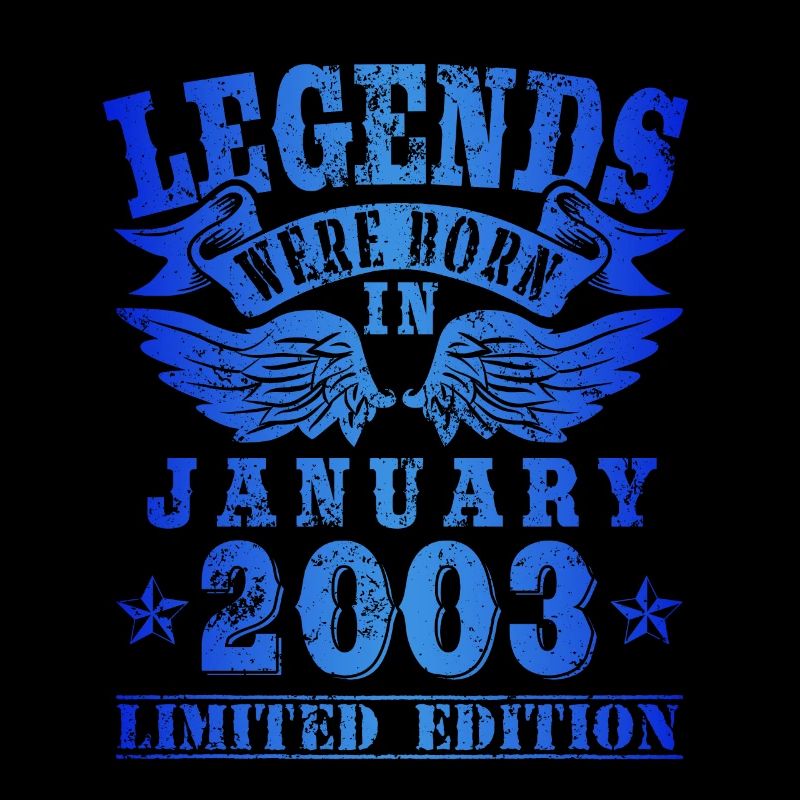 Legends est né en Janvier 2003 Anniversaire