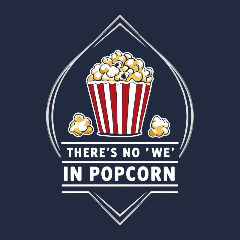 Lustiger Popcorn-spruch, Binge-watching-popcorn