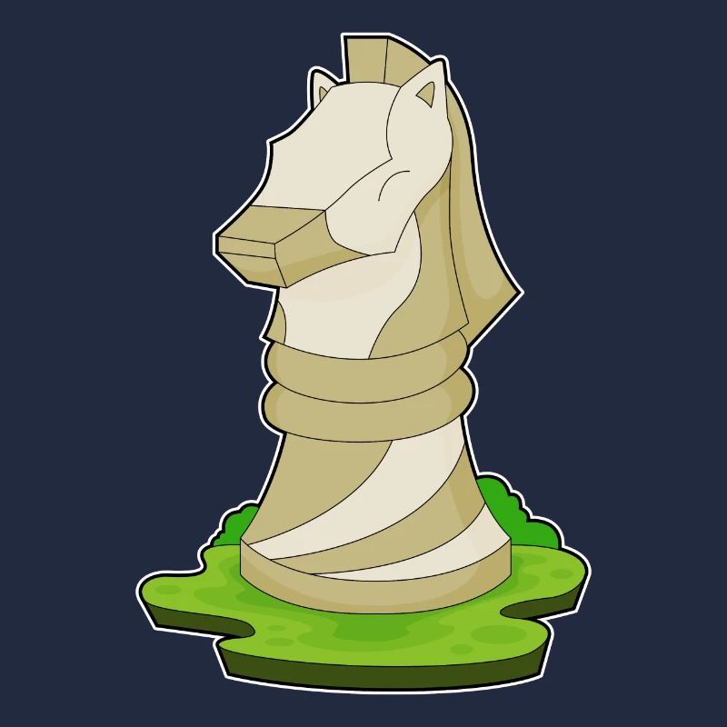 Pièce d’échecs Knight Chess