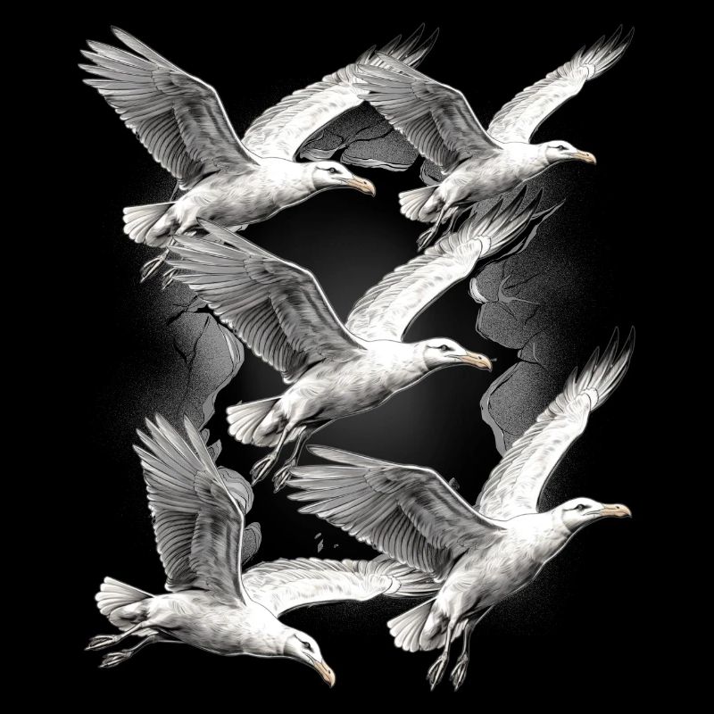 Seagulls Seagull Maritime Seabirds
