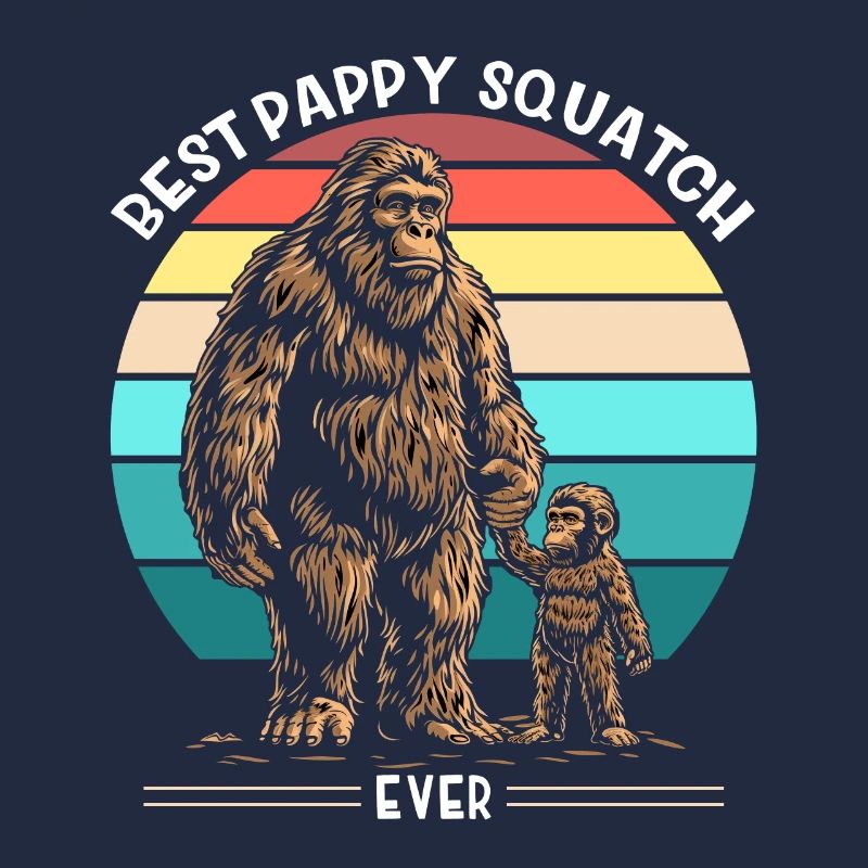 Best Pappy Squatch Ever