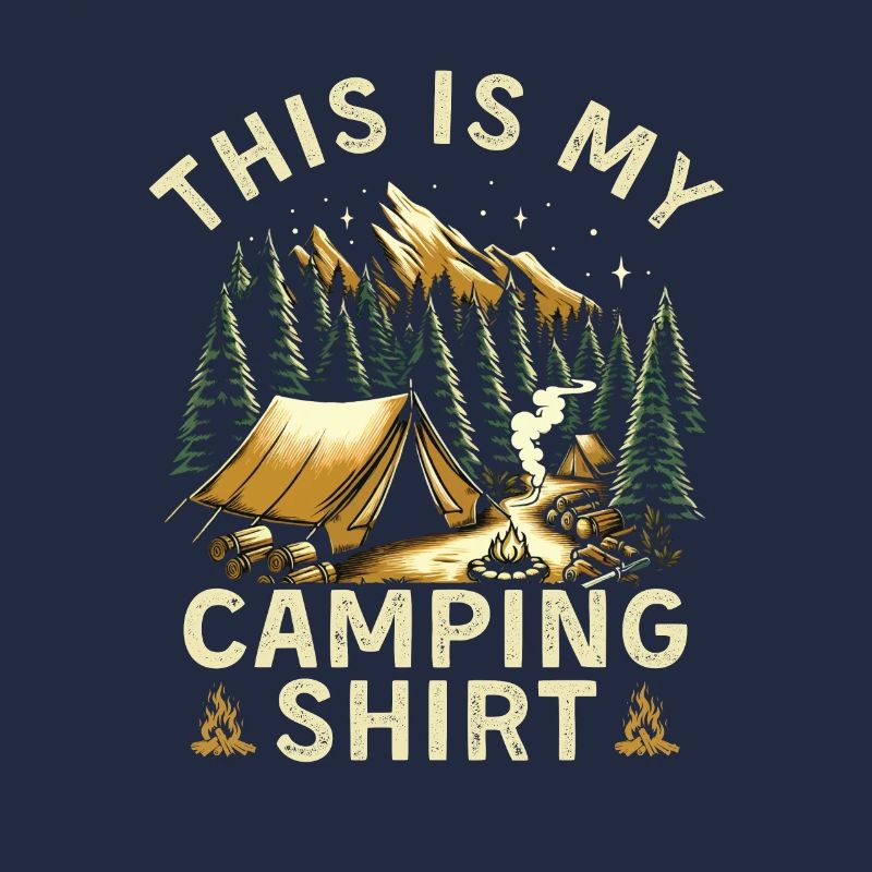 C’est ma chemise de camping